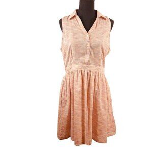 Tulle Shirt Dress Sleeveless Size L NWT